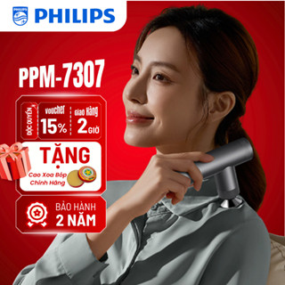 Máy Massage Cầm Tay Philips PPM7307 - Chườm Nóng - 4 Đầu Massage Đa Năng