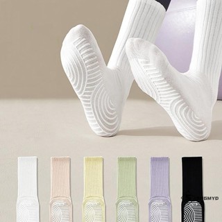 Tất Vớ Yoga chống trơn trượt VÂN LƯỢN SÓNG, có đế cao su Tất Yoga đế chống trượt