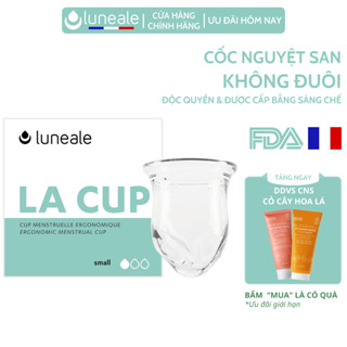  Cốc Nguyệt San La Cup Luneale Nhập Pháp Chính Hãng 3 Size S M L Chất Liệu Silicon Thay Băng Vệ Sinh 