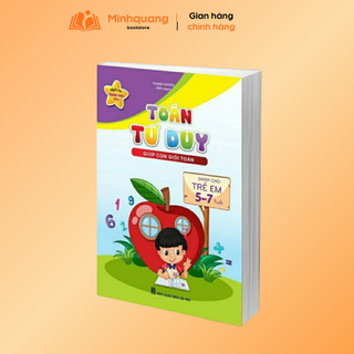 Sách - Combo Toán Tư Duy Cho Bé 5-7 Tuổi