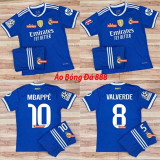 Bộ Quần Áo Bóng Đá CLB Real Mẫu Số 3 25/26 - Vải Polyester Gai Thái Cao Cấp