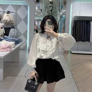  SET ÁO KIỂU TAY PHỒNG PHỐI REN HOA nhà SANGHI 