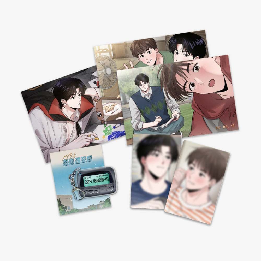 Set card/sticker 1995 manhwa chính hãng