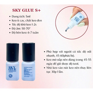 KEO NỐI MI SKY S SKY D-KEO NỐI MI-DỤNG CỤ NỐI MI-HOÀNG DUYÊN EYELASH