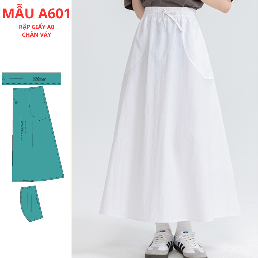 RẬP GIẤY A0 CHÂN VÁY-A601