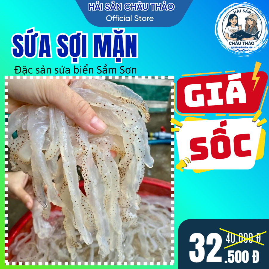 SỨA BIỂN MUỐI MẶN KHÔ - SỨA ĂN LIỀN SAU XẢ MẶN - ĐẶC SẢN BIỂN