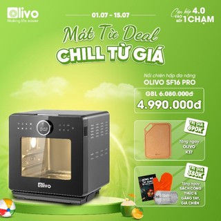 Nồi chiên hơi nước Olivo SF16 Pro ( bản tiếng Việt) / bảo hành 2 năm