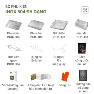 Nồi chiên hơi nước Olivo SF16 Pro ( bản tiếng Việt) / bảo hành 2 năm