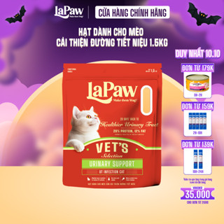 LaPaw Hạt dinh dưỡng chuyên biệt dành cho mèo hỗ trợ tiết niệu túi 1,5KG