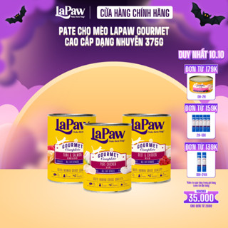 laPaw Gourmet Pate thức ăn hoàn chỉnh cho mèo mọi lứa tuổi 375G