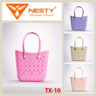 [TẶNG KÈM CHARM 3D] TÚI XÁCH TAY ĐÚC NGUYÊN KHỐI EVA CHÍNH HÃNG NESTY MÃ TX-10