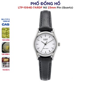 Đồng hồ nữ dây da Casio chính hãng Anh Khuê LTP-1094E-7ARDF
