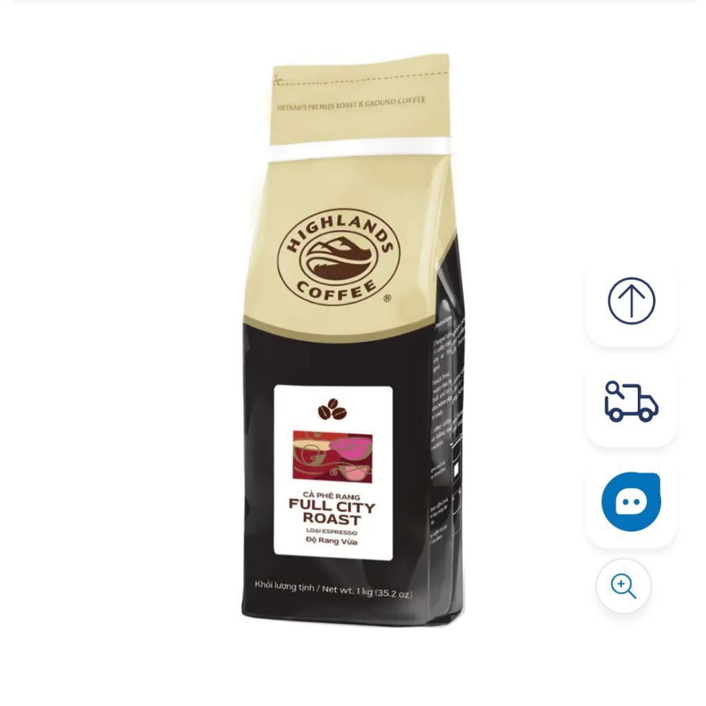 [ Date Mới ] Chính Hãng - Cà phê hạt Highlands Espresso, 1kg (CF3) MM