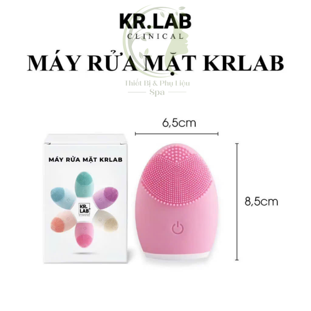 Máy Rửa Mặt Silicon KRLAB Giúp Làm Sạch Sâu