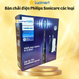  Bàn chải điện Philips Sonicare 6100 Professional Clean 7300 7500 các loại 