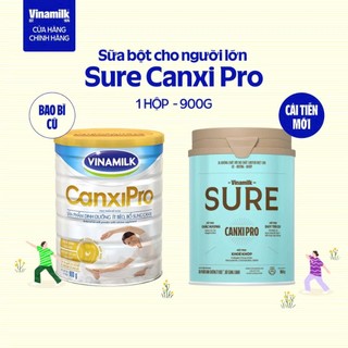 (HSD T10-2027) [MẪU MỚI] SỮA BỘT VINAMILK CANXI PRO HỘP 900G.