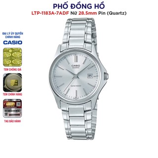 Đồng hồ nữ dây kim loại Casio chính hãng Anh Khuê LTP-1183A-7ADF