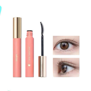   HOẢ TỐC  Mascara Chuốt Mi Cong Dài Tự Nhiên Ukiss – Chống Lem Dưỡng Mi Không Trôi Đầu Cọ Cong Tách Mi Từng Sợi 