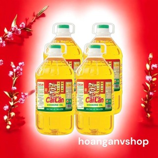 Dầu ăn Cái Lân 5l - Combo 4 chai