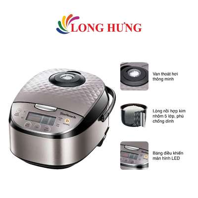 Nồi cơm điện tử Bluestone 1.8 lít RCB-5938 - Hàng chính hãng