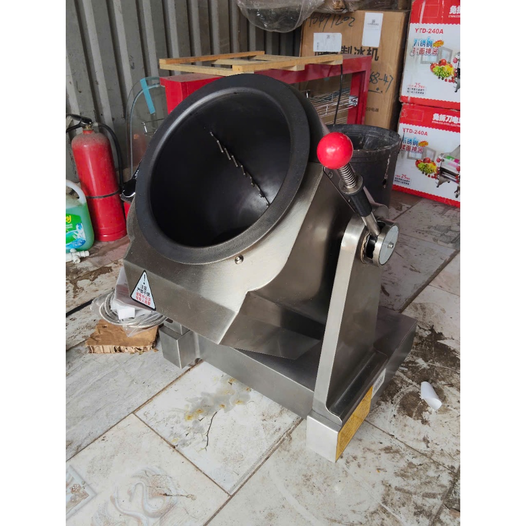 (HÀNG CÓ SẴN)Máy chiên xào, máy rang cơm tự động ,dùng để chiên cơm , xào rau. dùng điện