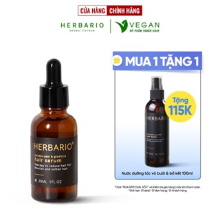 Serum - Tinh chất mọc tóc Vỏ Bưởi và Bồ Kết Herbario 30ml