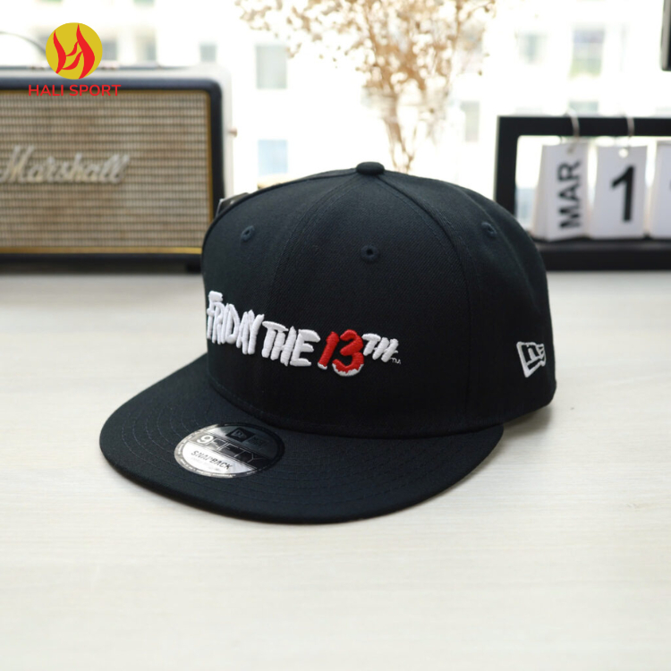 Mũ Snapback đậm chất Mỹ, phong cách Halloween, Nón New Era 9FIFTY Friday The 13TH chính hãng