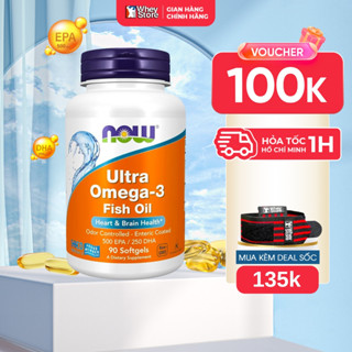 Dầu Cá Now Ultra Omega 3 90 Viên Chính Hãng