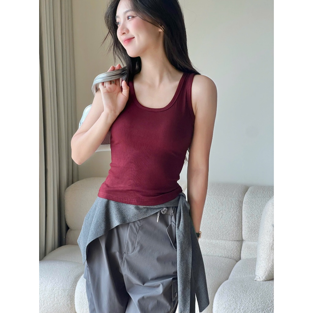 Áo Thun Tăm 3 Lỗ Chất Cotton Co Dãn Thoáng Mát Miho House | BigBuy360 - bigbuy360.vn