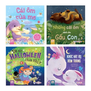 Sách - Ehon Châu Âu (bộ 4 cuốn)- Tân Việt Books