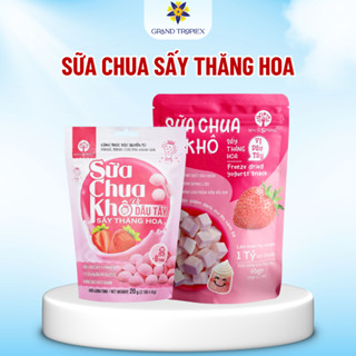 Sữa Chua Sấy Thăng Hoa MycoSpring Vị Dâu, Sữa Chua Khô Hỗ Trợ Tiêu Hóa, Tăng Sức Đề Kháng - 20g, 40g