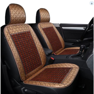 Lót ghế ô tô văn phòng bằng tre trúc chống nóng chống mỏi lưng và thông thoáng khí cho ghế ô tô, bộ lót 1 chiếc