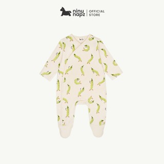  NinuNapz - Body liền tất dài tay cao cấp cho bé từ 3M-12M - Vải sợi tre pha cotton siêu mềm mịn êm ái 