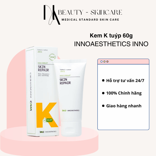 Kem K Dưỡng Skin Repair, Kem Phục Hồi Da Khẩn Cấp Innoaesthetics Inno-Derma Skin Repair-naiastore