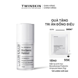 Biogenic Retinol Twins Skin 1% For Advance Travel Size – Kem Dưỡng Da, Ngừa Lão Hóa, Giảm Mụn 15ml