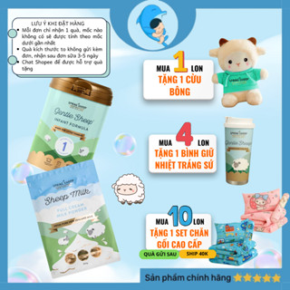 Sữa công thức cừu nguyên kem đạm A2 Spring Sheep đủ số 1,2,3 lon 800g dành cho bé MECAHEO