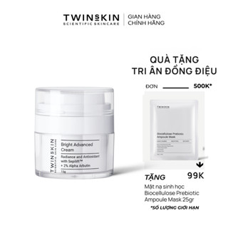 Bright Advanced Cream – Kem Dưỡng Sáng Da, Cải Thiện Lão Hoá Twins Skin 15g