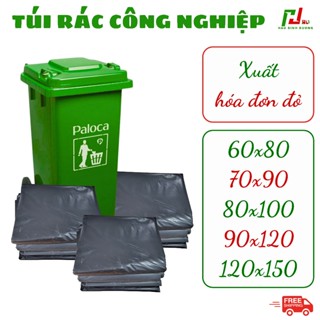 1kg Túi rác đen công nghiệp loại tốt đủ size 30L 45L 60L 120L 240L