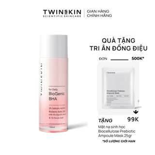 BIOGENIC BHA FOR DAILY - Toner thanh tẩy tế bào chết, dưỡng sáng da, cải thiện lão hoá Twins Skin 100ml