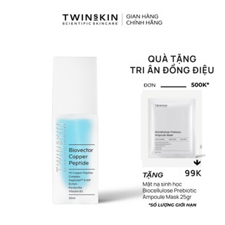 BIOVECTOR COPPER PEPTIDE - Tinh chất phục hồi da toàn diện, giảm kích ứng, ngừa oxy hóa và giảm sẹo sau mụn 10ml & 30ml