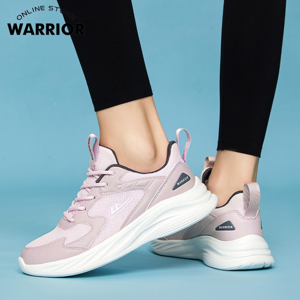 Giày chạy bộ Nam Nữ Warrior[TĂNG 1 SIZE] Giày Chuyên dùng thể thao, Chạy Bộ, Pickleball , Tập Gym, Chơi Cầu Lông-W022