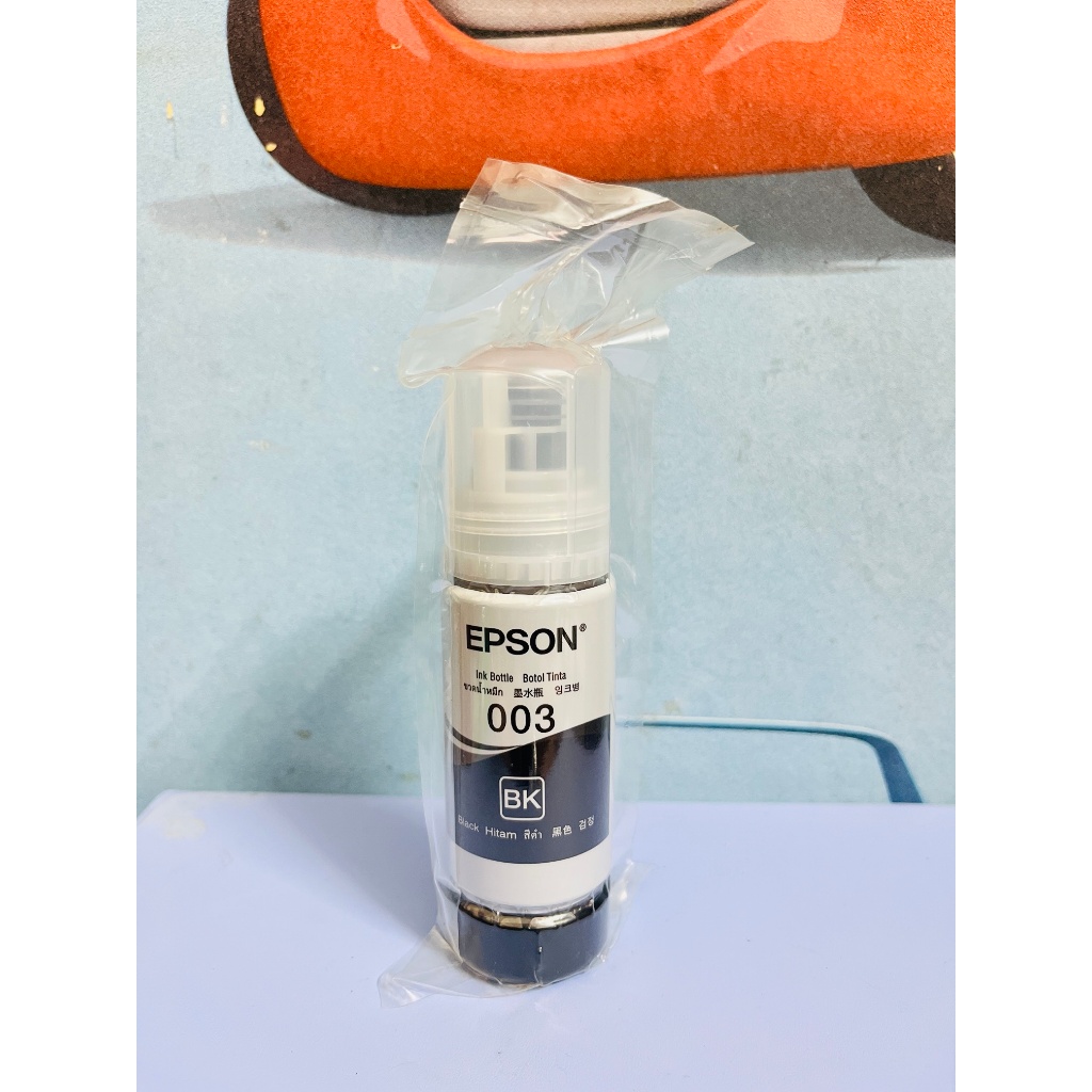 Mực in Chính Hãng Bóc máy Epson 003 (BK) Đen – Cho máy L1110/L3110/L3150/L5190/L1216/l1210/L3216/L32