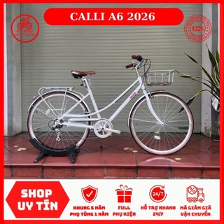  Xe Đạp CALLI A6 2026 • Nâng cấp moay-ơ bạc đạn 