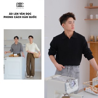  ÁO LEN NAM CỔ POLO ĐỘC MENSWEAR PHONG CÁCH HÀN QUỐC - AL447 