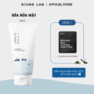 Sữa Rửa Mặt Round Lab 1025 Dokdo Cleanser 150ml tạo bọt mềm mịn dễ chịu