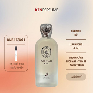  Nước hoa Fullseal 100ML Lattafa Delilah Blanc | Nước Hoa Nữ | Ken Perfume 