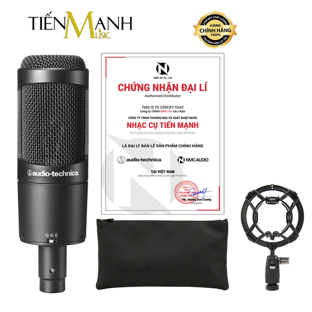 [Chính Hãng] Micro AT2050 Audio Technica Mic Thu Âm Phòng Studio, Microphone Cardioid AT-2050