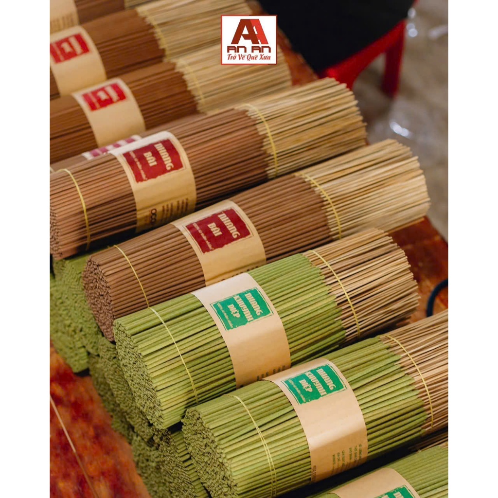 Nhang Sạch/ Nhang Cân Không Hóa Chất dài 40cm (An An)