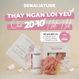 ( Quà tặng nạ)Sữa tắm SENANATURE NOURISHING THERYPY FROM BOTANICAL ETRACTS perfum body wash 500-1000ml_ krlab