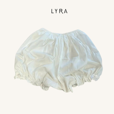 LYRA - Quần bí bồng, Quần bảo hộ lụa làm phồng váy đính nơ siêu xinh freesize LWNQS002
